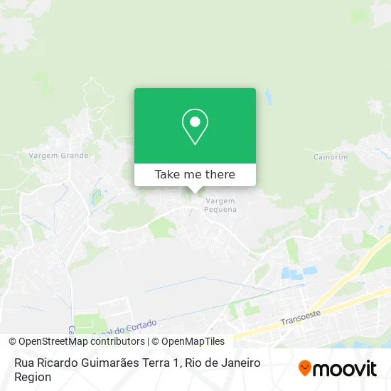 Rua Ricardo Guimarães Terra 1 map