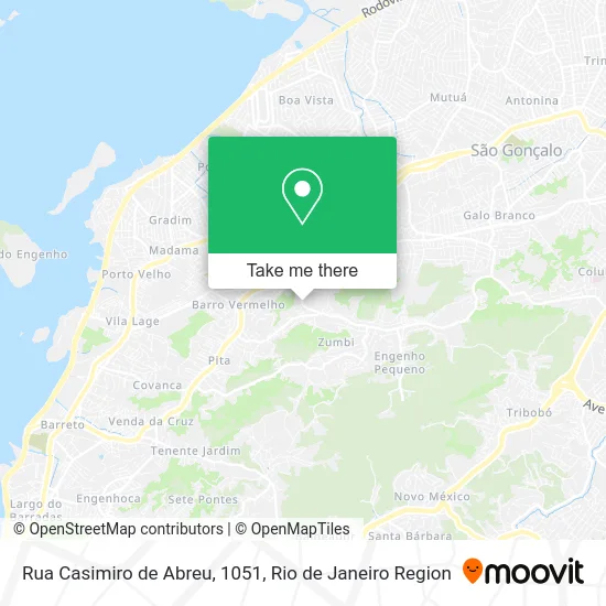 Rua Casimiro de Abreu, 1051 map