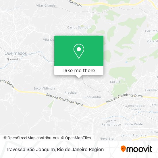 Travessa São Joaquim map