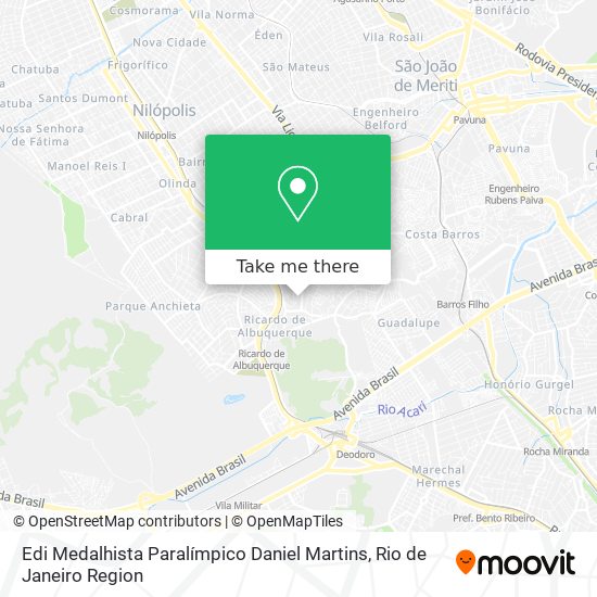 Edi Medalhista Paralímpico Daniel Martins map