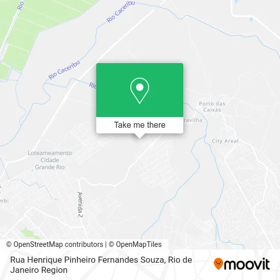Rua Henrique Pinheiro Fernandes Souza map