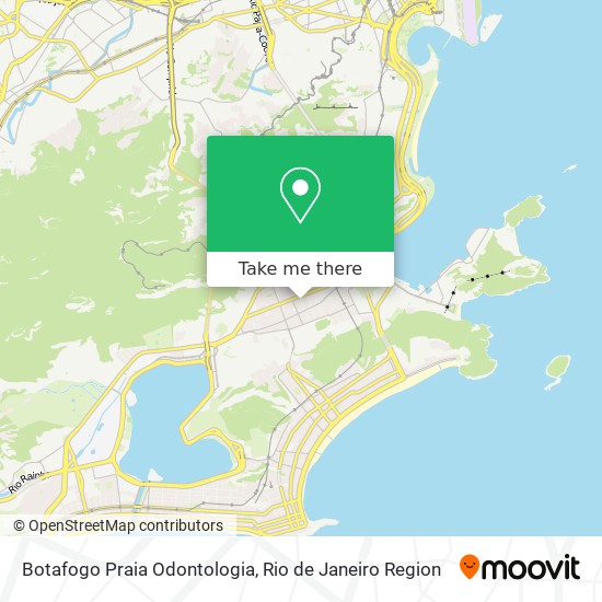 Mapa Botafogo Praia Odontologia