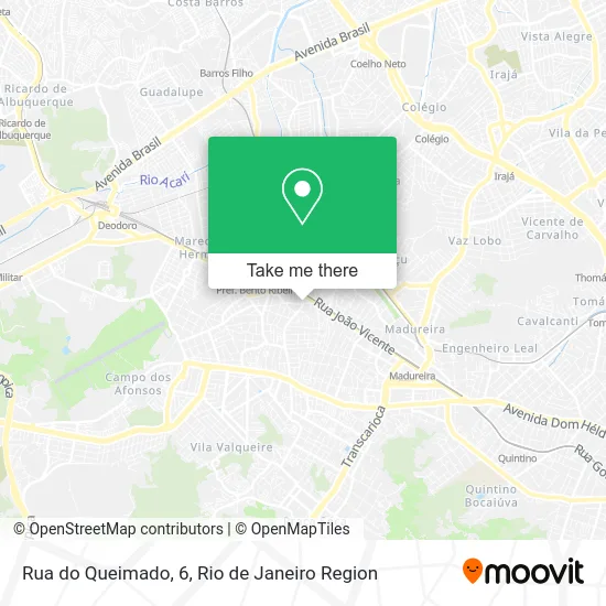 Rua do Queimado, 6 map