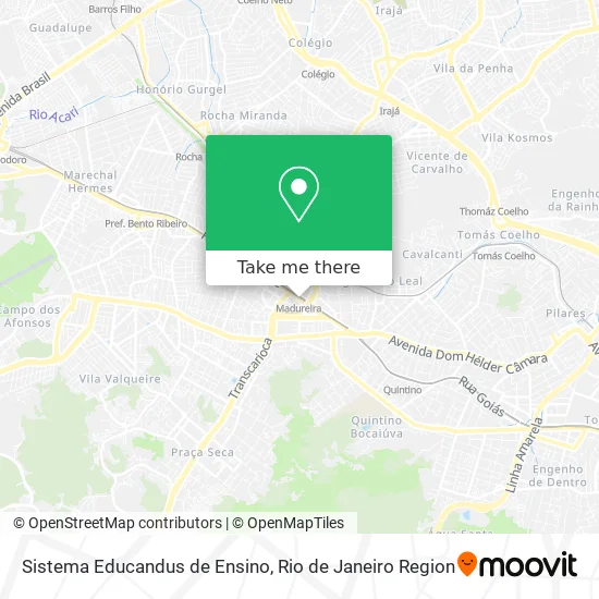 Sistema Educandus de Ensino map