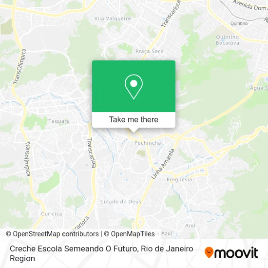 Creche Escola Semeando O Futuro map