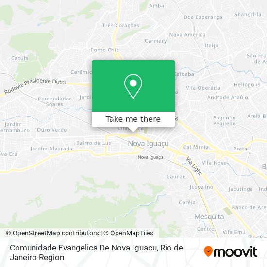 Comunidade Evangelica De Nova Iguacu map