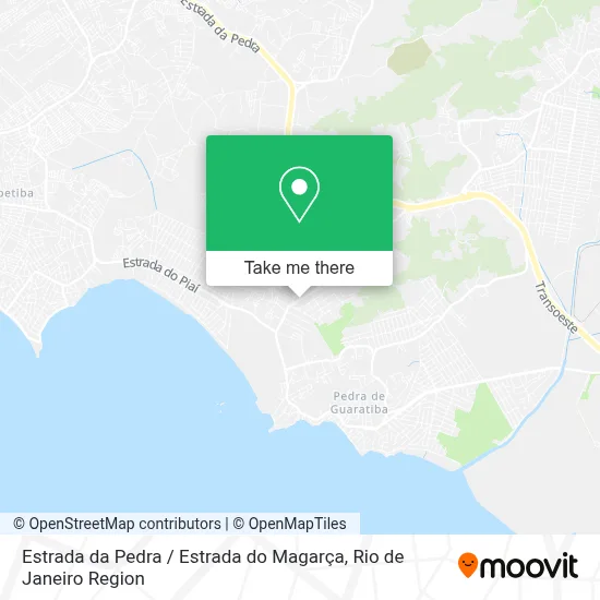 Estrada da Pedra / Estrada do Magarça map