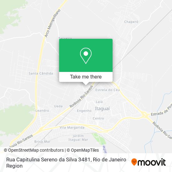 Mapa Rua Capitulina Sereno da Silva 3481