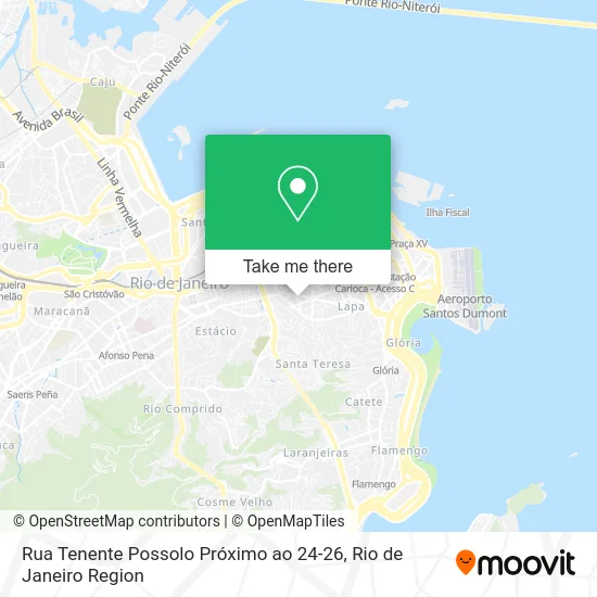 Rua Tenente Possolo Próximo ao 24-26 map