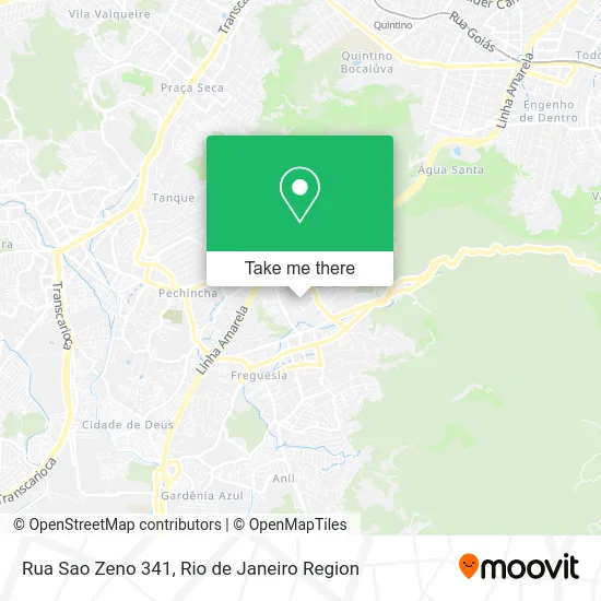 Rua Sao Zeno 341 map