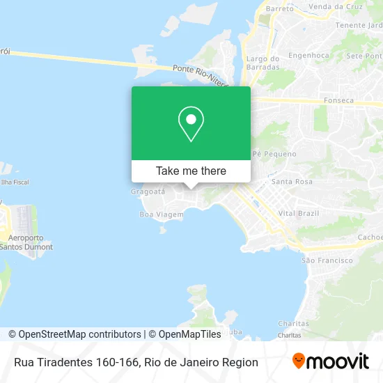 Rua Tiradentes 160-166 map