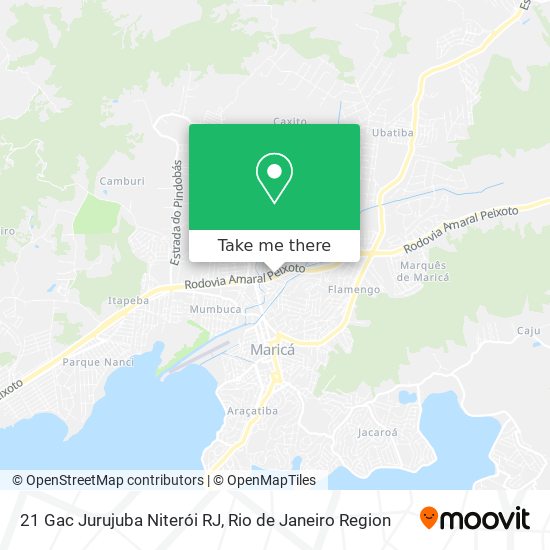 21 Gac Jurujuba Niterói RJ map