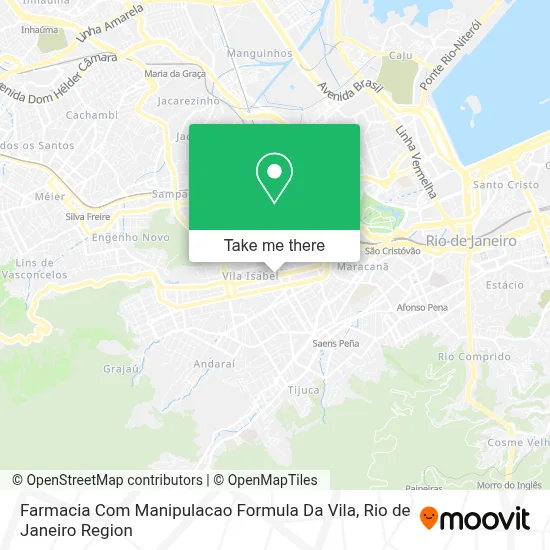 Farmacia Com Manipulacao Formula Da Vila map