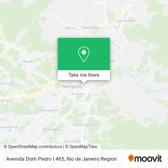 Avenida Dom Pedro I 465 map