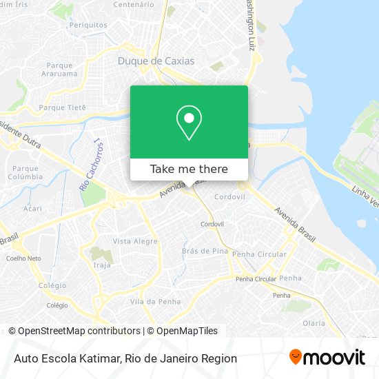 Auto Escola Katimar map