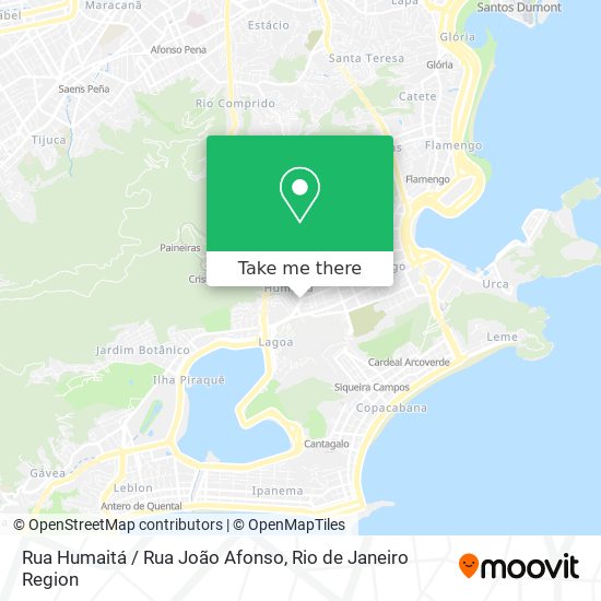 Rua Humaitá / Rua João Afonso map