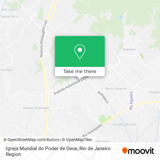 Igreja Mundial do Poder de Deus map