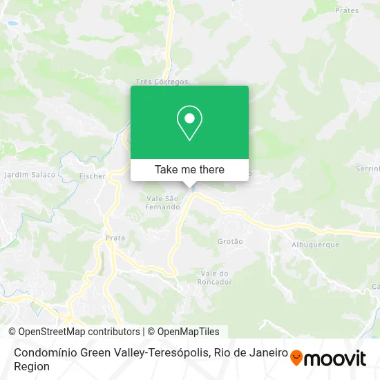 Condomínio Green Valley-Teresópolis map