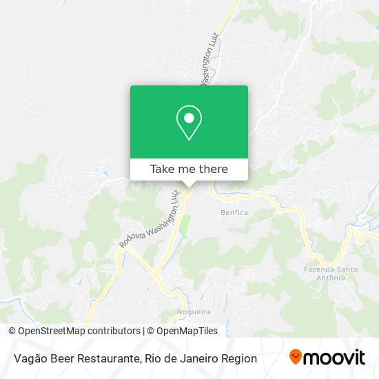 Vagão Beer Restaurante map