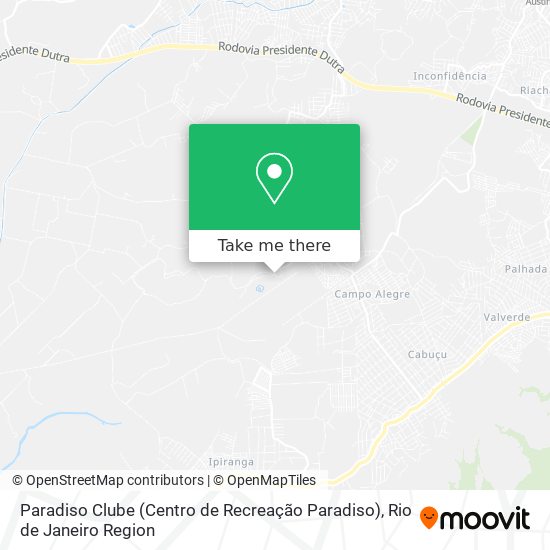 Paradiso Clube (Centro de Recreação Paradiso) map