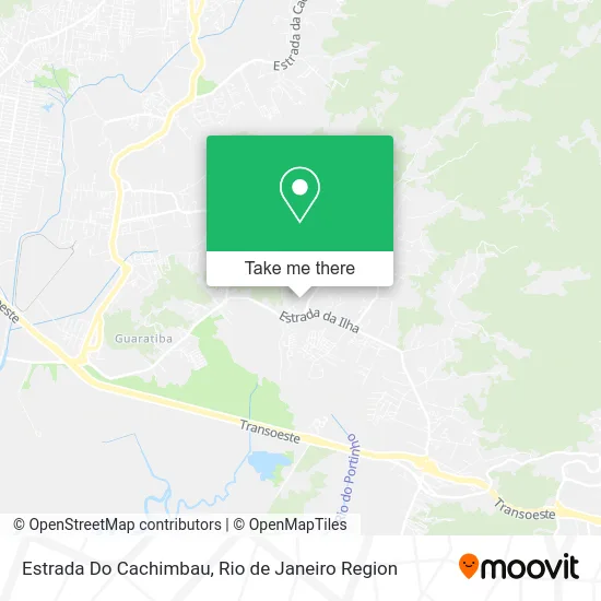 Estrada Do Cachimbau map