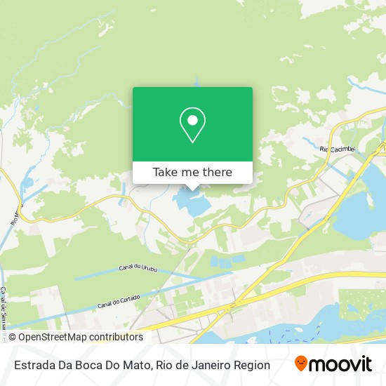 Estrada Da Boca Do Mato map