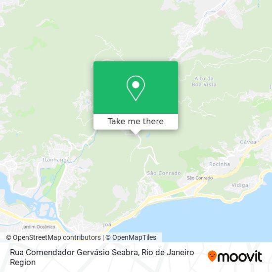 Rua Comendador Gervásio Seabra map