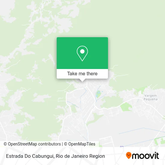 Estrada Do Cabungui map