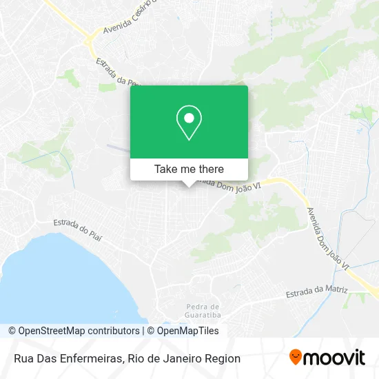 Rua Das Enfermeiras map