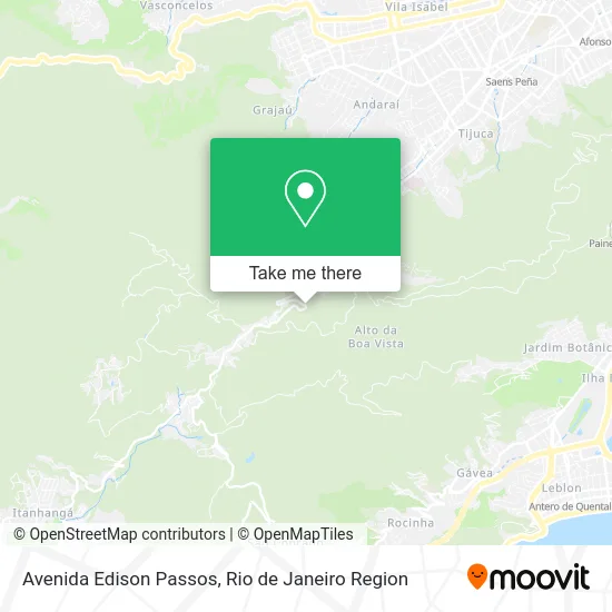 Avenida Edison Passos map