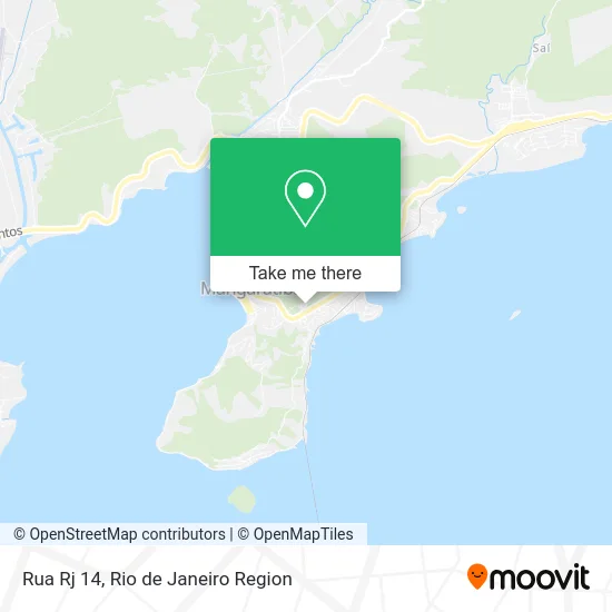 Rua Rj 14 map