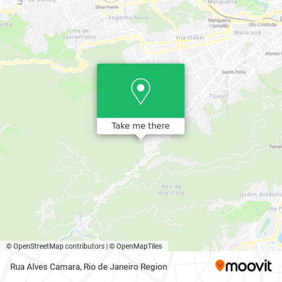 Rua Alves Camara map