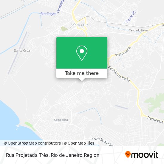 Rua Projetada Três map