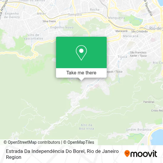 Estrada Da Independência Do Borel map