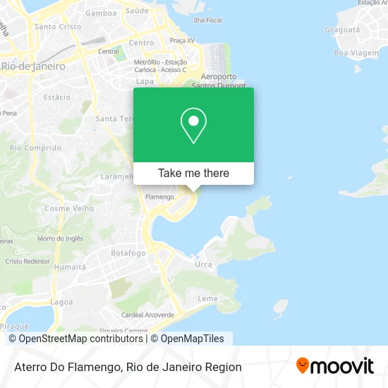 Aterro Do Flamengo map
