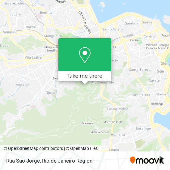 Mapa Rua Sao Jorge