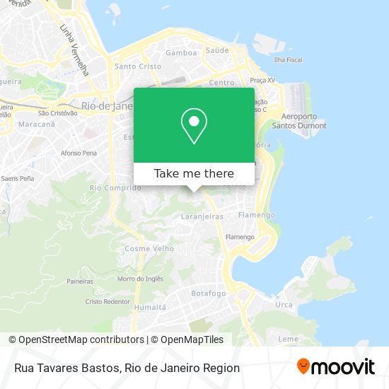 Mapa Rua Tavares Bastos