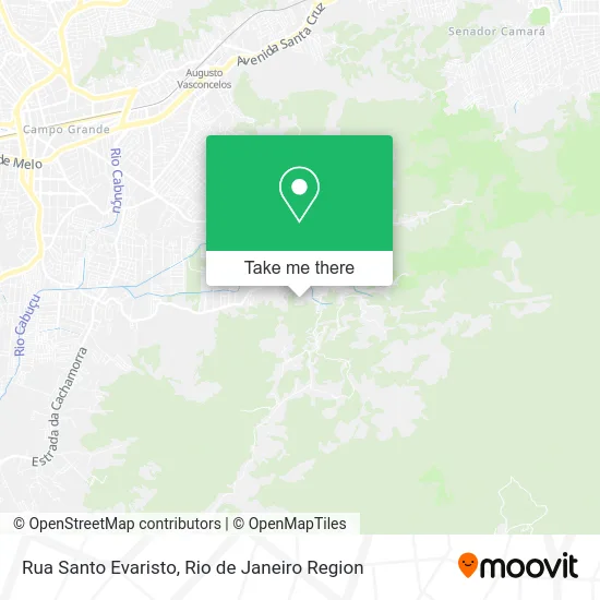 Rua Santo Evaristo map