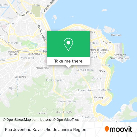 Rua Joventino Xavier map