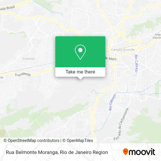 Rua Belmonte Moranga map