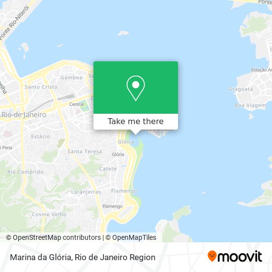 Mapa Marina da Glória