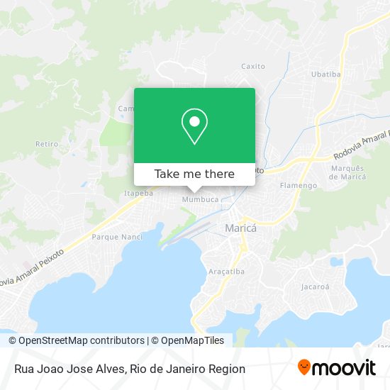 Mapa Rua Joao Jose Alves