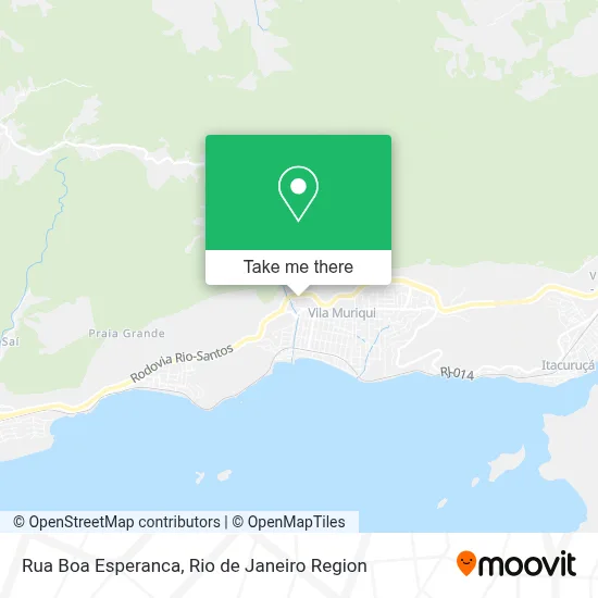Rua Boa Esperanca map