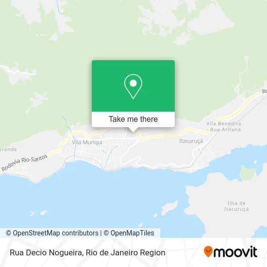 Rua Decio Nogueira map