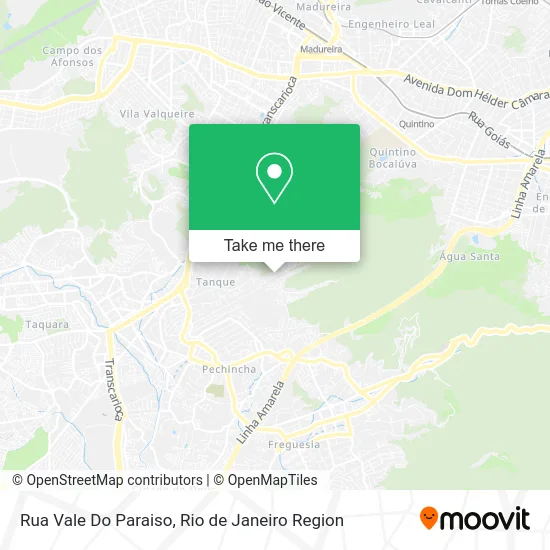 Rua Vale Do Paraiso map