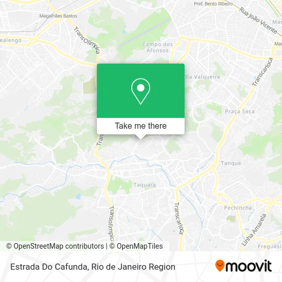 Estrada Do Cafunda map