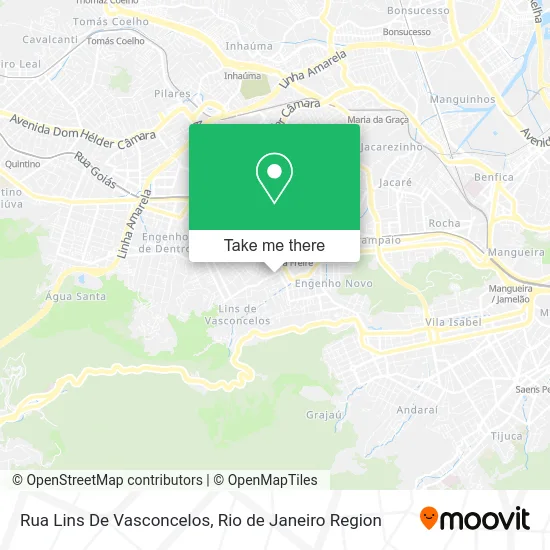 Rua Lins De Vasconcelos map