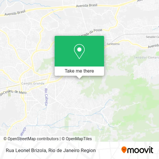 Rua Leonel Brizola map