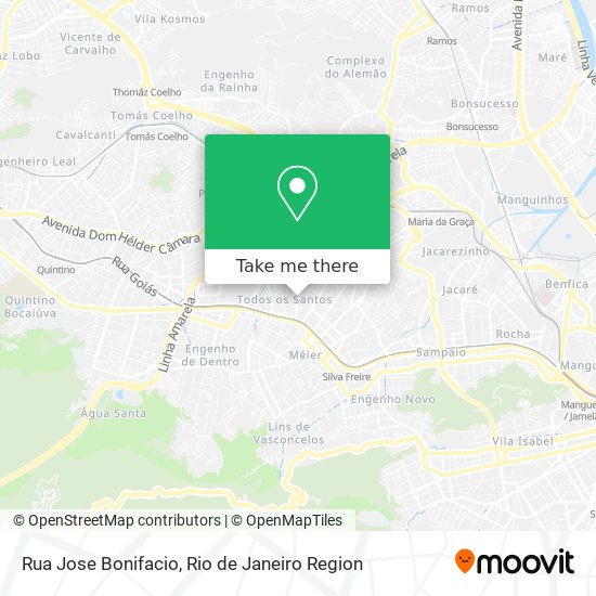 Rua Jose Bonifacio map