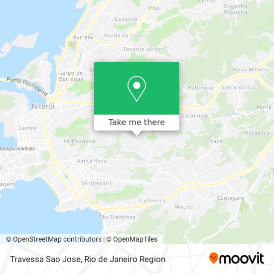 Mapa Travessa Sao Jose